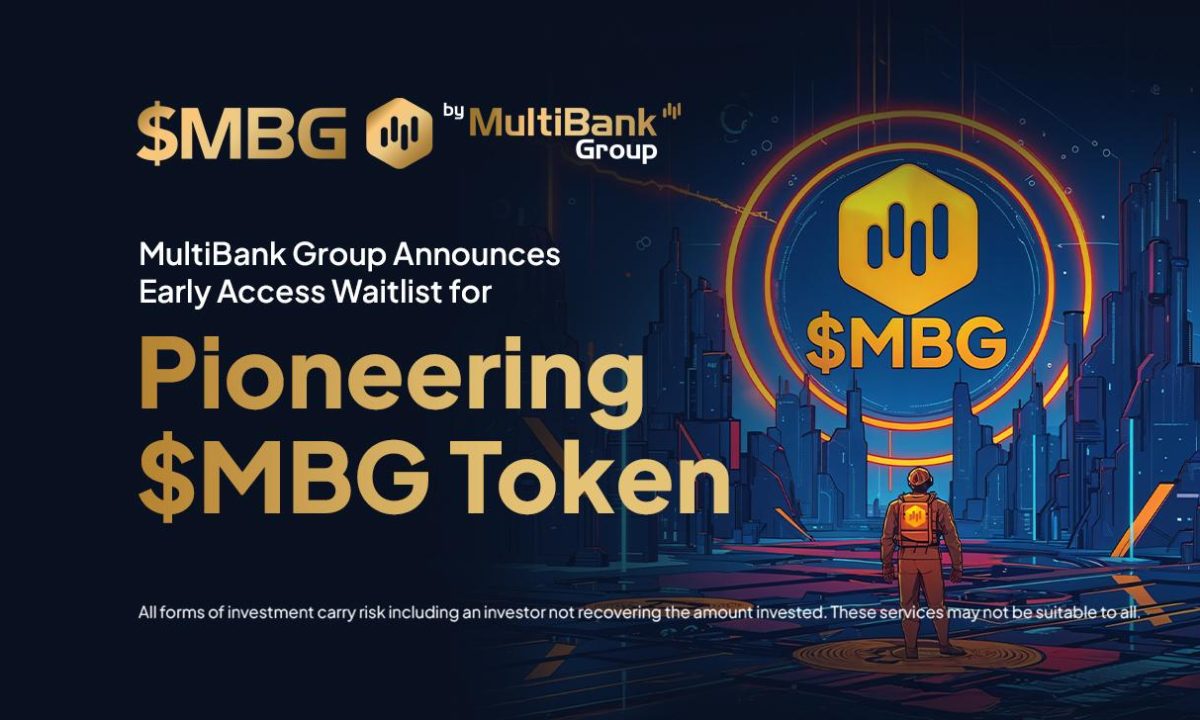 MultiBank Group Announces Early Access Waitlist For Pioneering $MBG Token