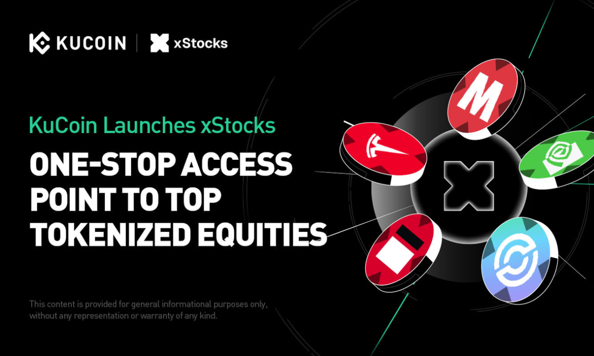 KuCoin Launches XStocks, Delivering A One-Stop Access Point To Top Global Tokenized Equities