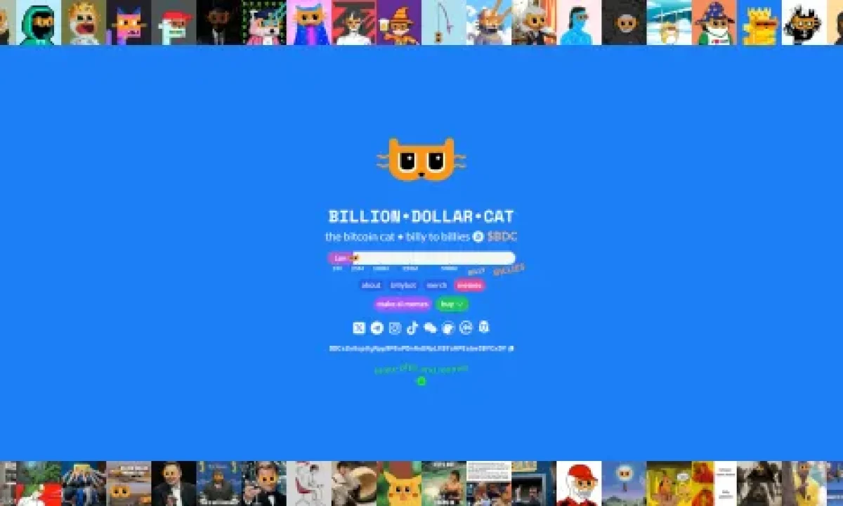BILLION•DOLLAR•CAT (Runes) (BDC)