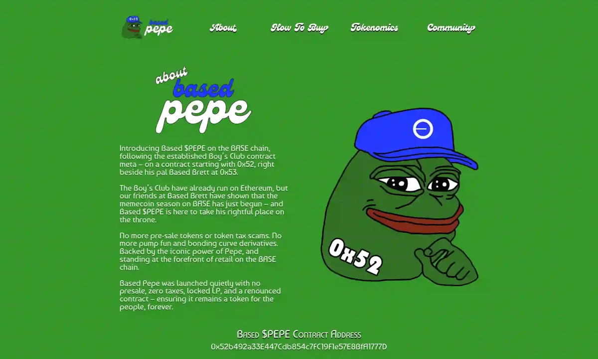 Based Pepe (PEPE)