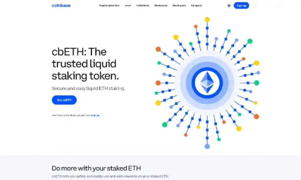 Coinbase Wrapped Staked ETH (CBETH)