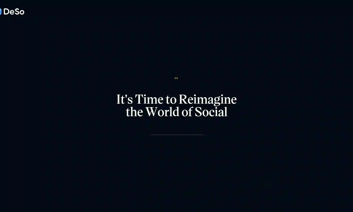 Decentralized Social (DESO)
