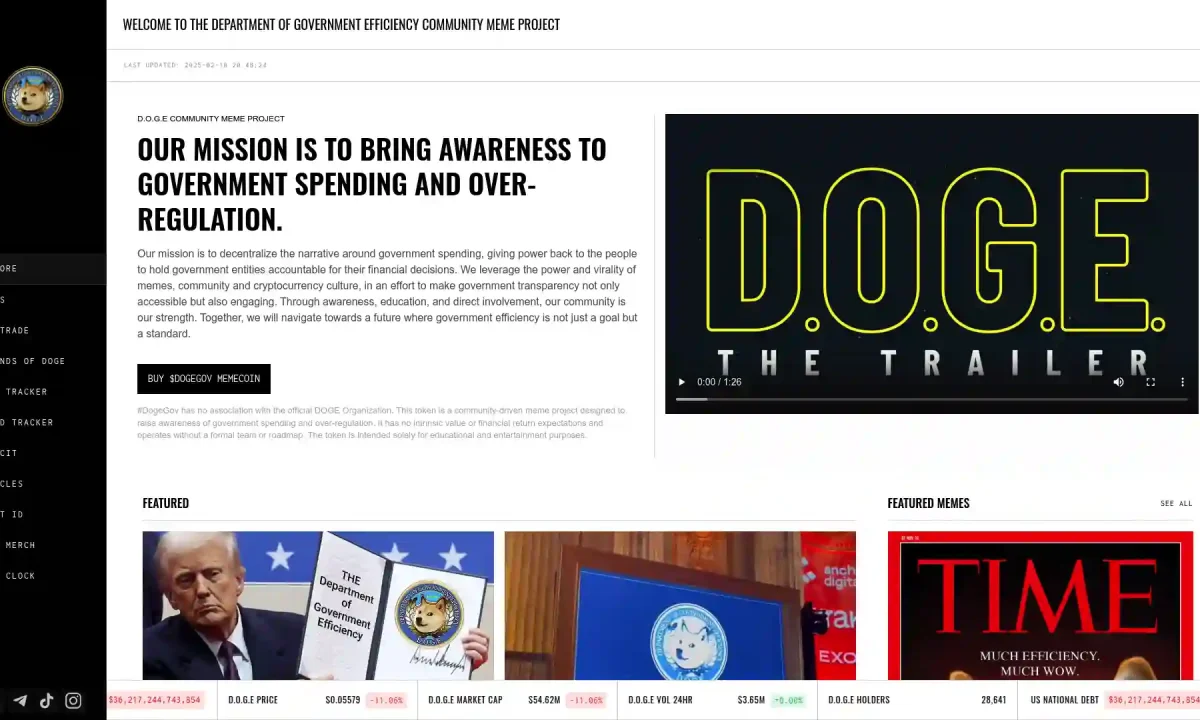 Department Of Government Efficiency (DOGE)