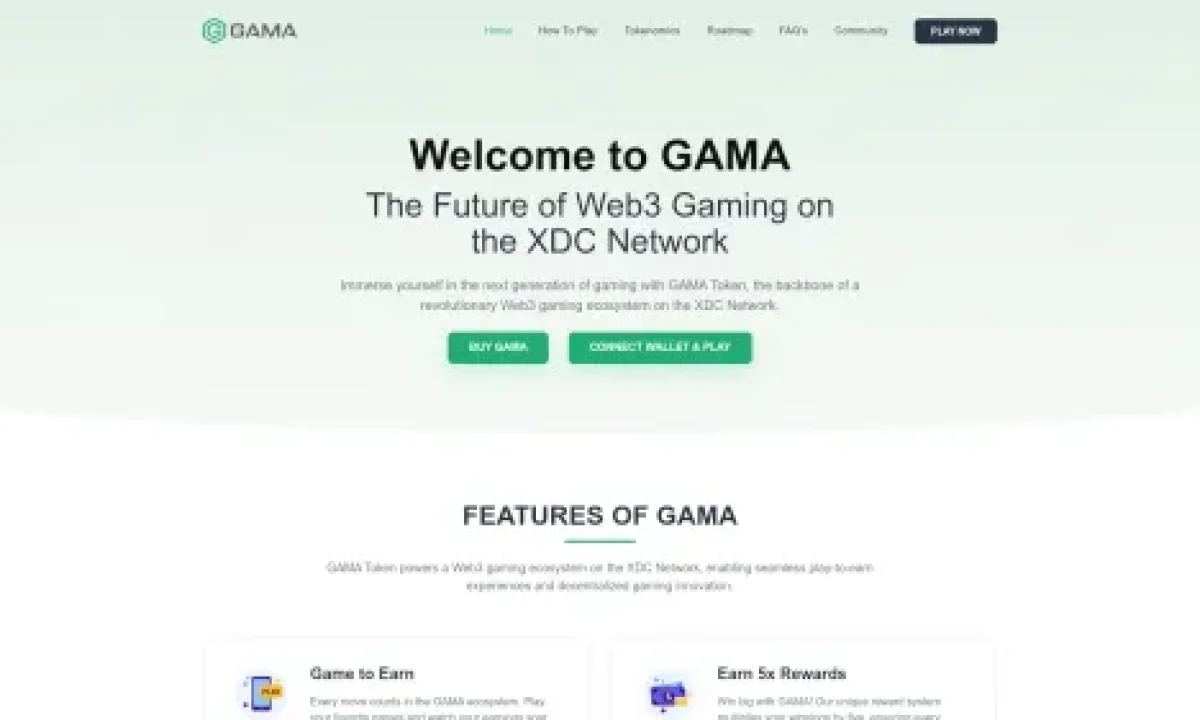 GAMA Coin (GAMA)
