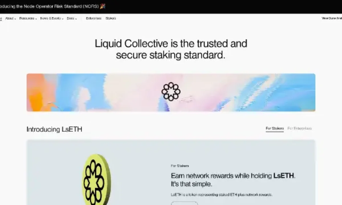 Liquid Staked ETH (LSETH)