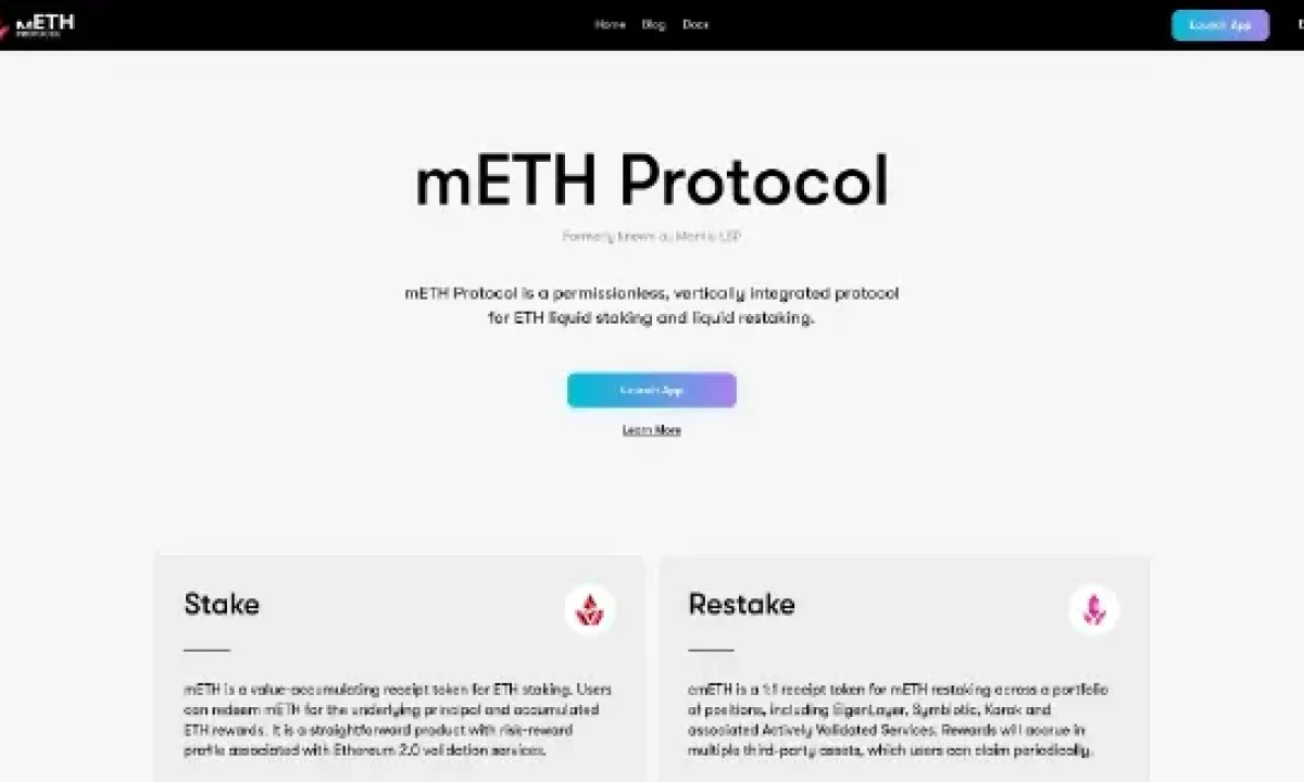 Mantle Staked Ether (METH)