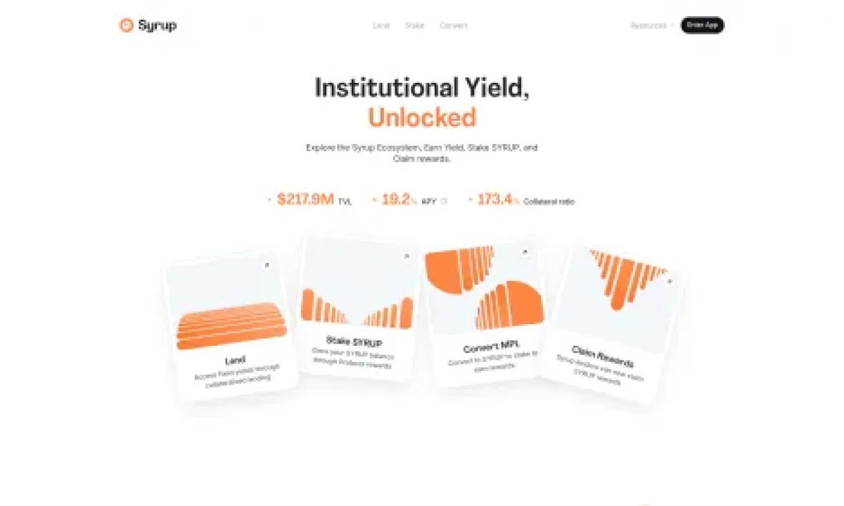 Maple Finance (SYRUP)