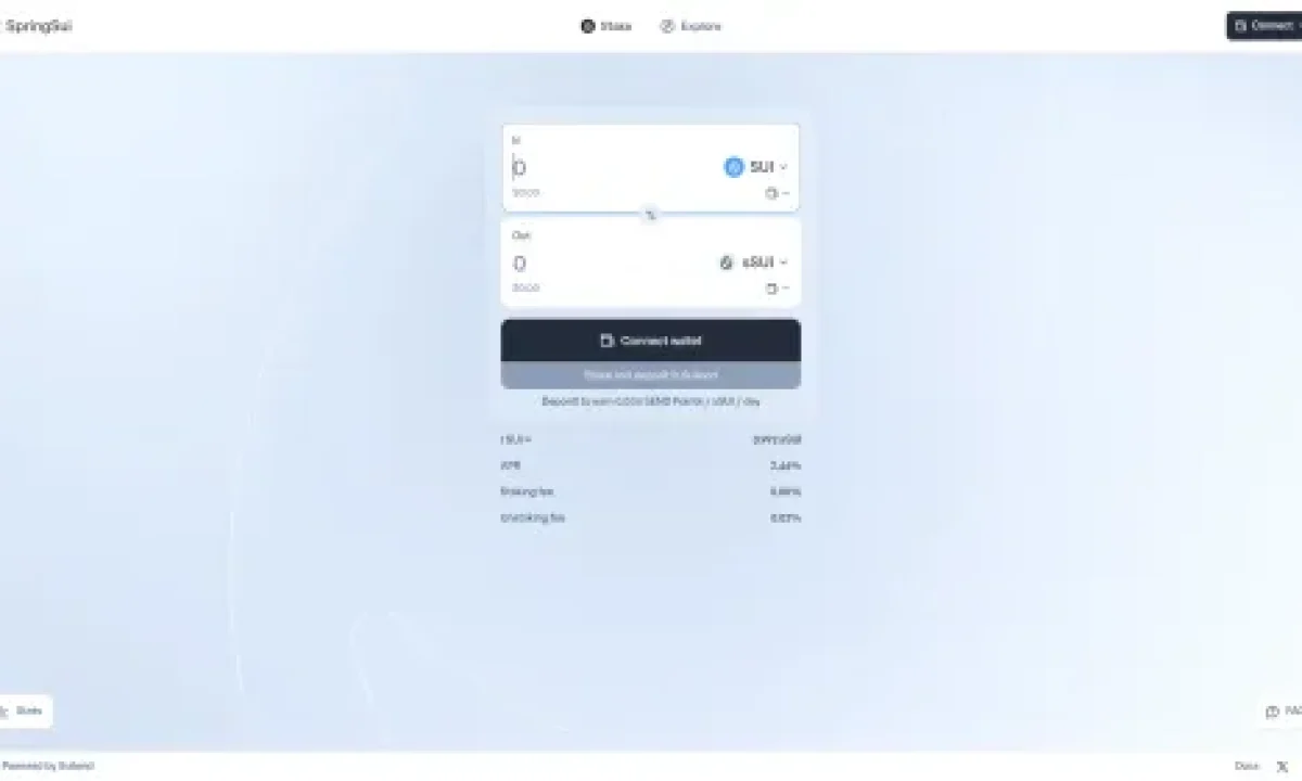 Spring Staked SUI (SSUI)