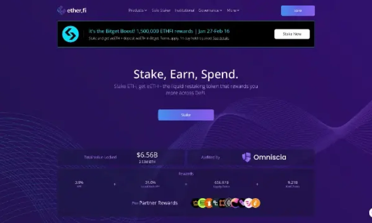 ether.fi Staked ETH (EETH)