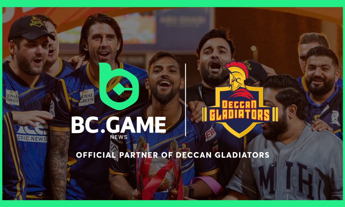 BC.GAME News Backs Deccan Gladiators As Title Sponsor In 2025 Abu Dhabi T10 League