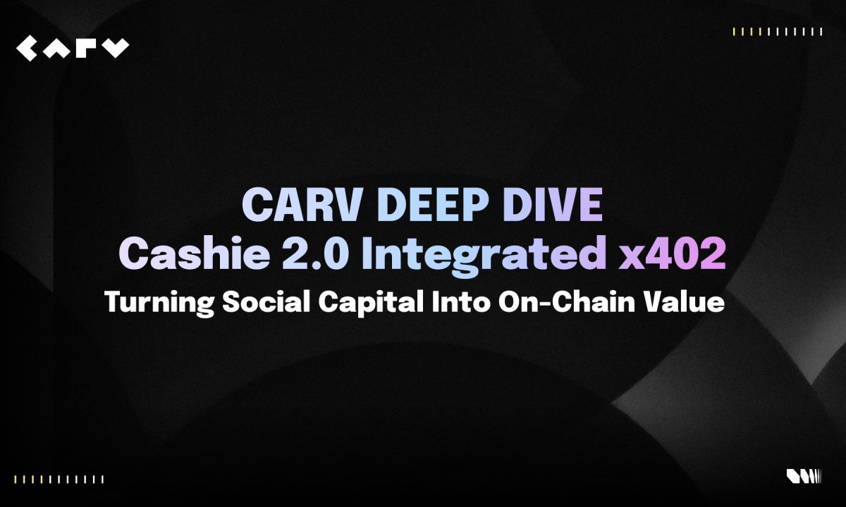 Cashie 2.0 Integrated X402, Turning Social Capital Into On-Chain Value