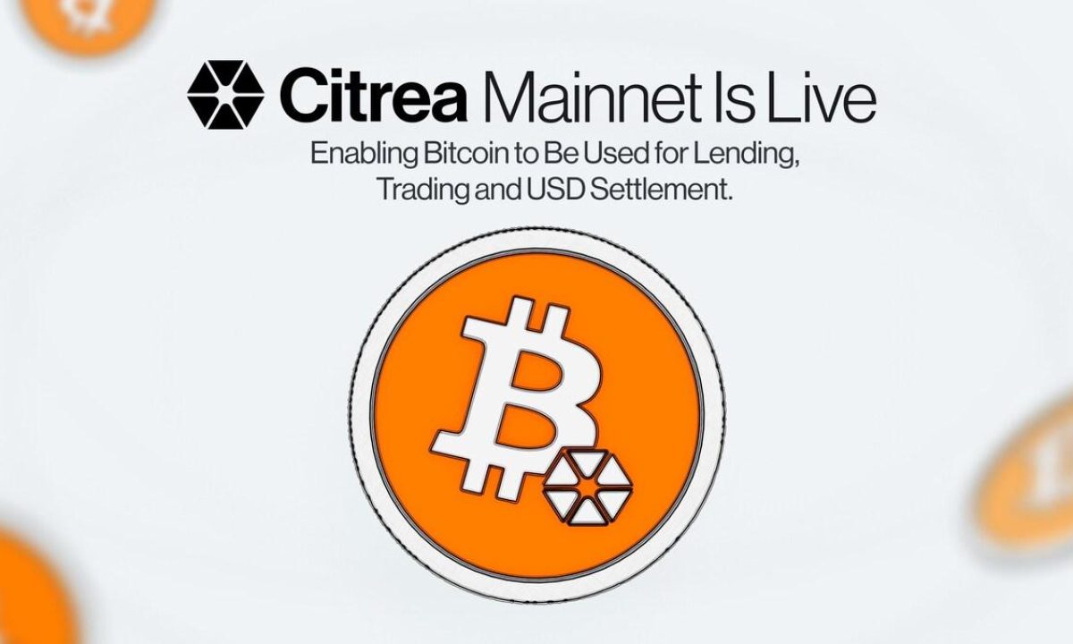 Citrea Launches Mainnet – Enabling Bitcoin To Be Used For Lending, Trading, And USD Settlement