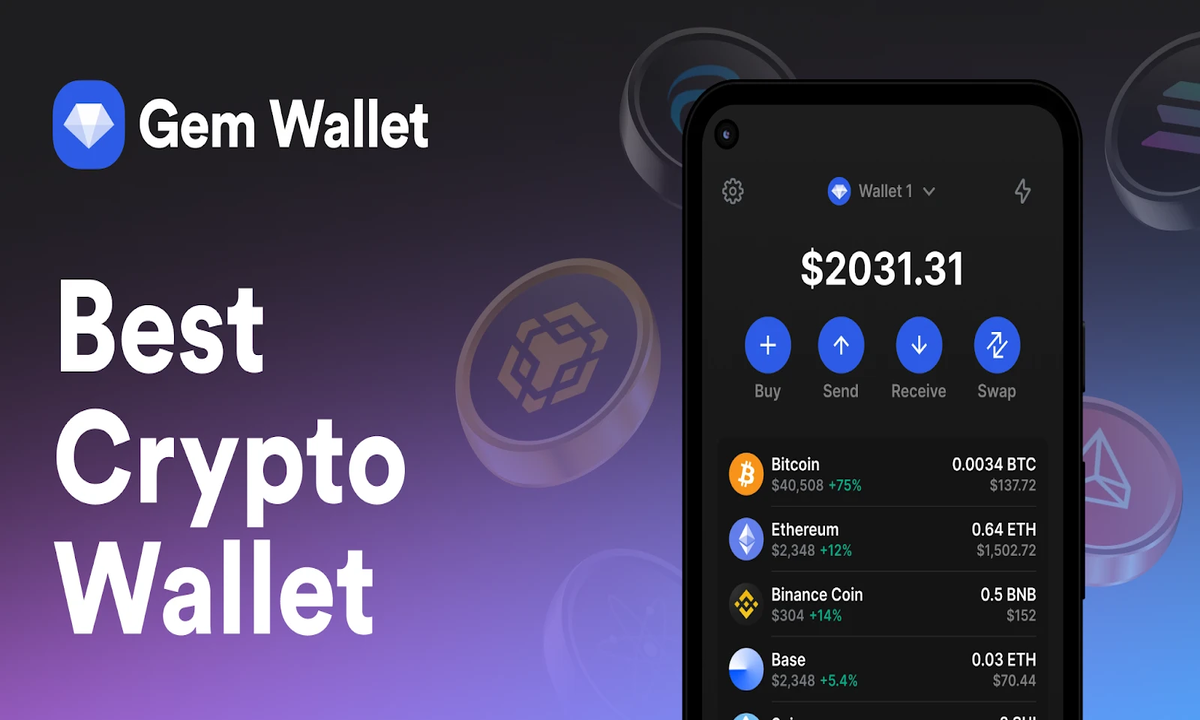 Gem Wallet – Best Crypto Wallet For 2026