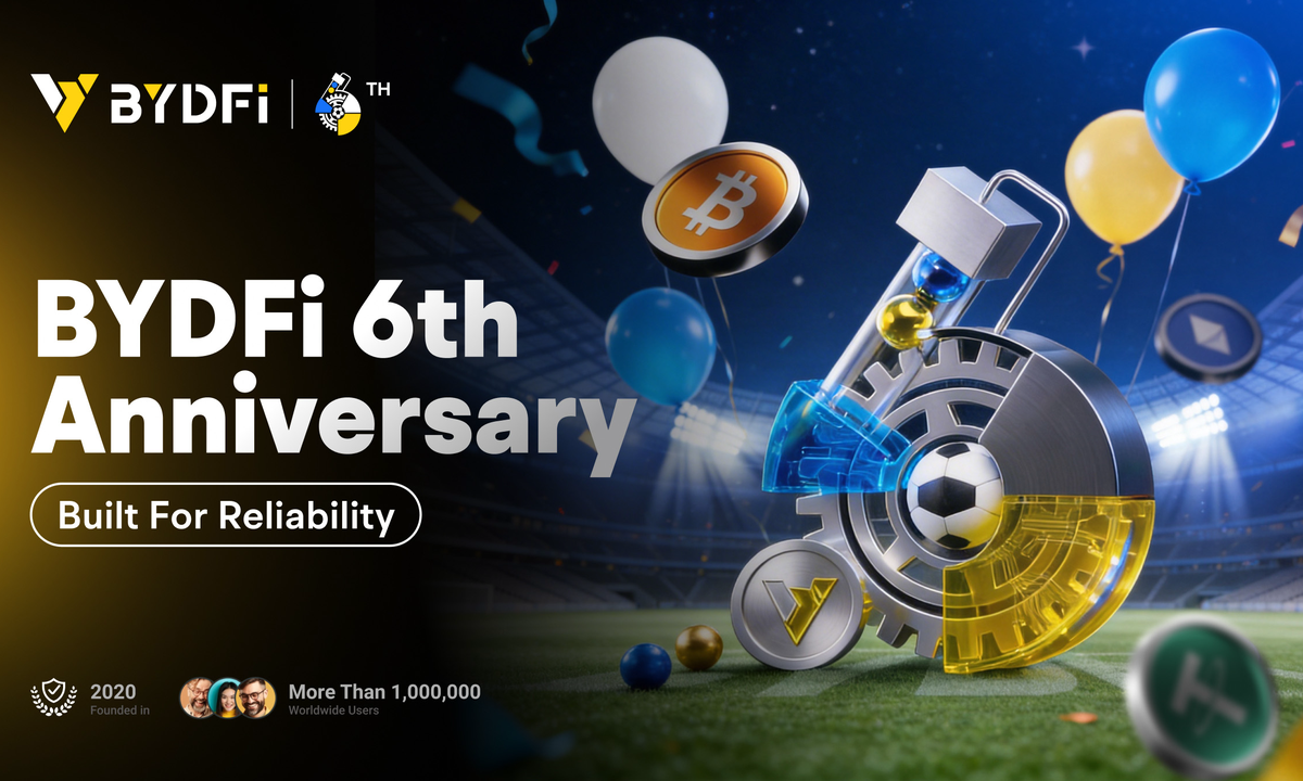 BYDFi Marks 6th Anniversary With Month-Long Celebration, Built For Reliability
