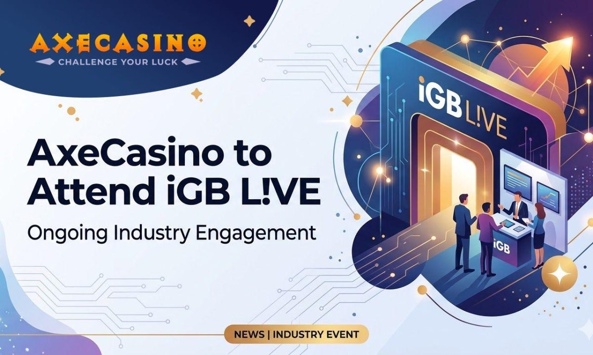 AxeCasino To Attend IGB L!VE 2026 Following Front-End Update Focused On Usability And Cross-Device Performance