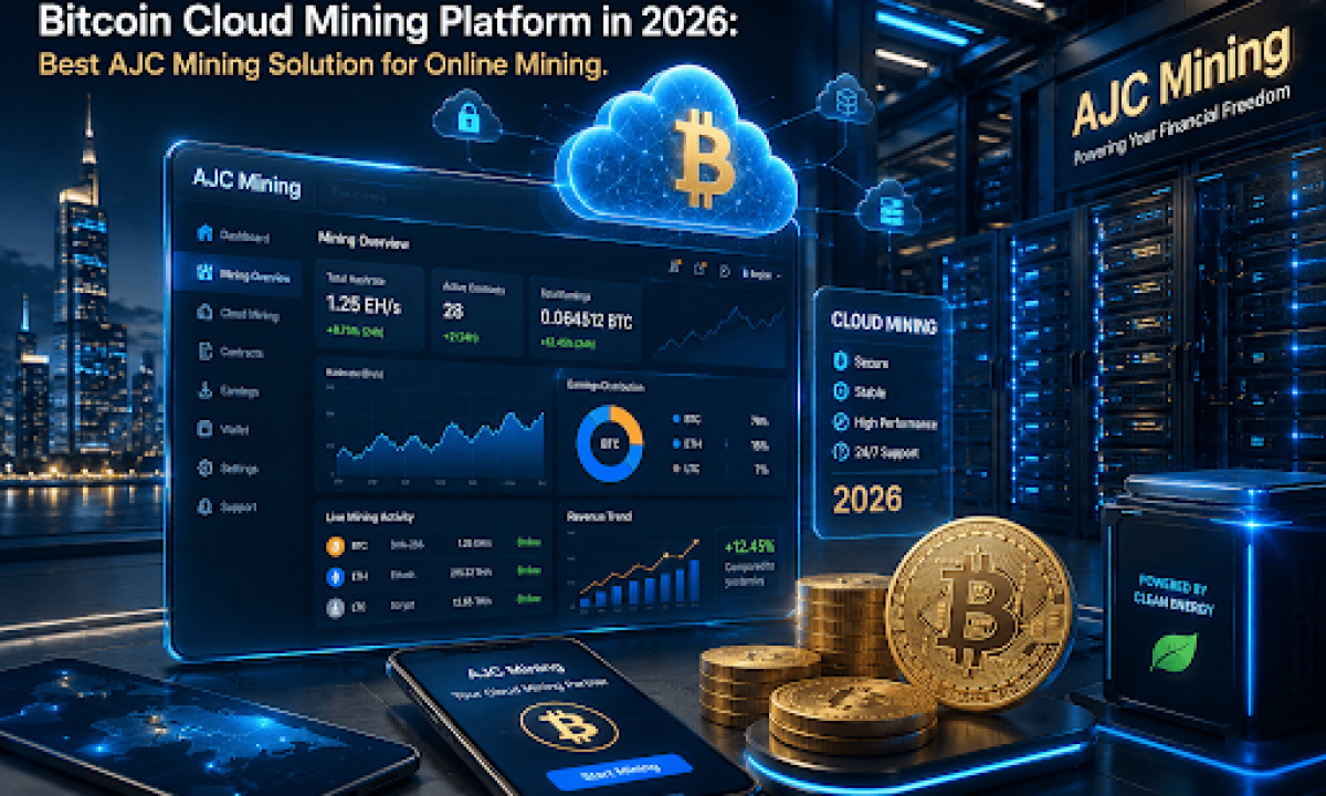 Bitcoin Cloud Mining Platform In 2026 Best-AJC Mining Solution For Online Mining