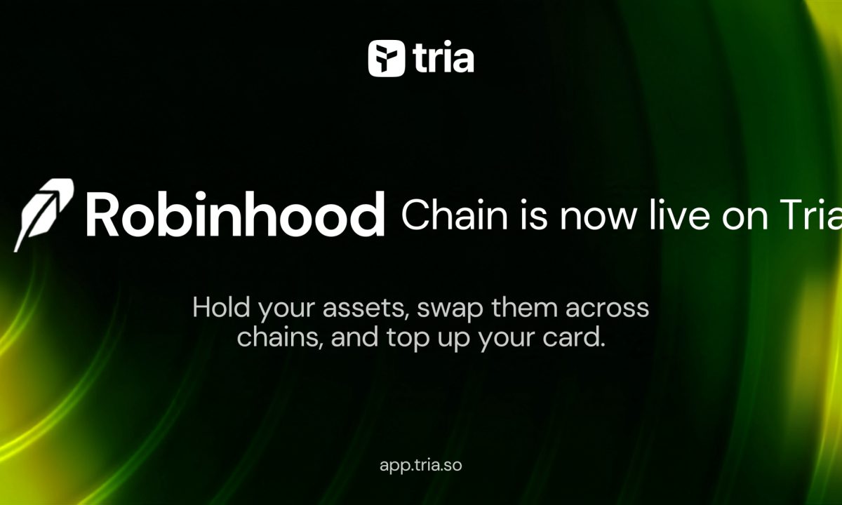 Tria Adds Robinhood Chain Support, Bringing Tokenized Assets Into Everyday Spending