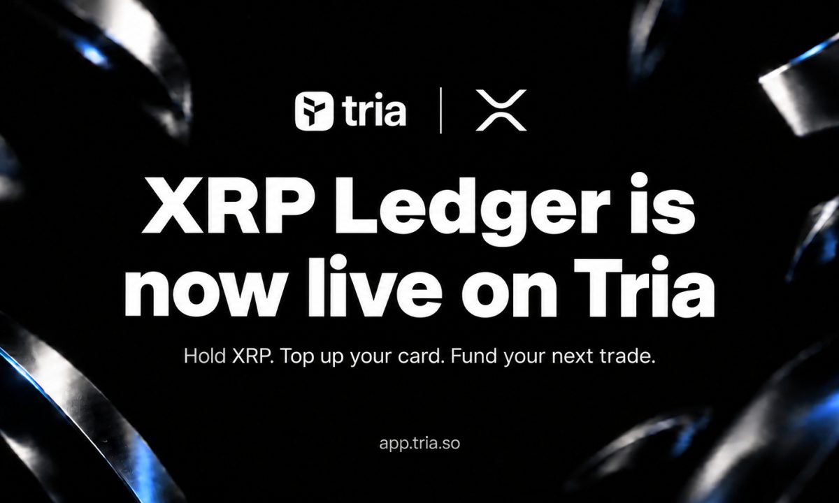 Tria Launches Native XRP Ledger Support Across Wallet, Card and Trading