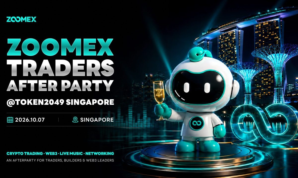 Zoomex to Host Traders After Party During TOKEN2049 Singapore, Connecting Traders and the Web3 Community