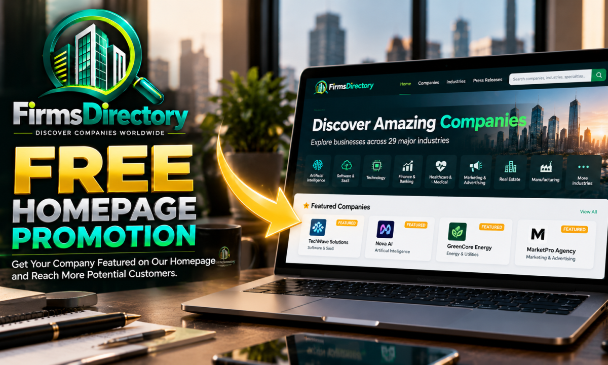 Firms Directory Expands Business Discovery Platform With Free Homepage Promotion
