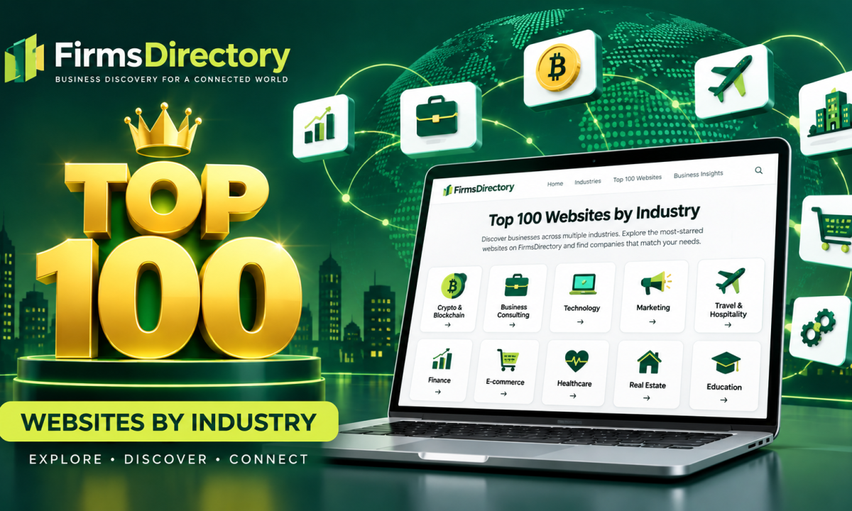 FirmsDirectory Introduces Top 100 Websites by Industry to Help Users Discover Businesses Across Multiple Sectors