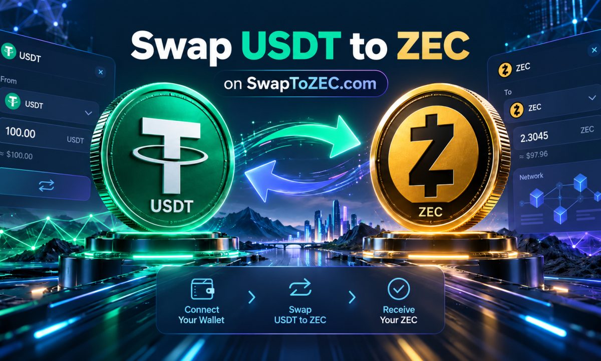 SwapToZEC.com Highlights USDT-to-ZEC Swaps and Multi-Cryptocurrency Exchange Services